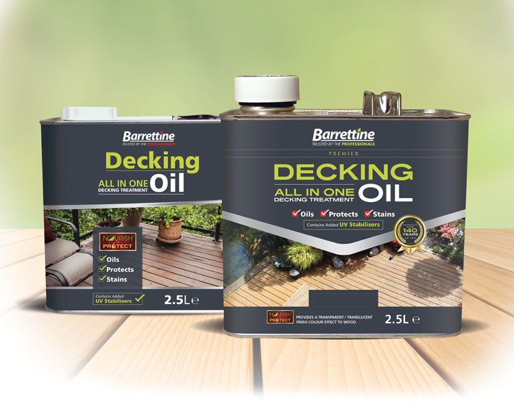 Decking Treatment Cedar Red 2.5 ltr