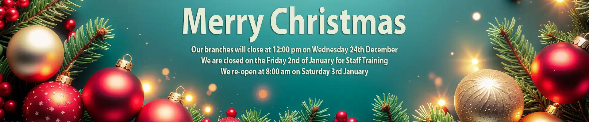 Challenge Fencing Christmas Open Times 2025