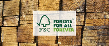 softwood fencing and FSC Logo