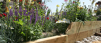 How To Lay Garden Sleepers For A Planter