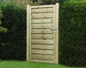 Square Horizontal Gate 1.80m x 0.90m Pressure Treated Green