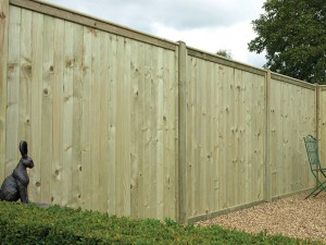 TGV Panel 1.80m x 1.80m Pressure Treated Green KDM