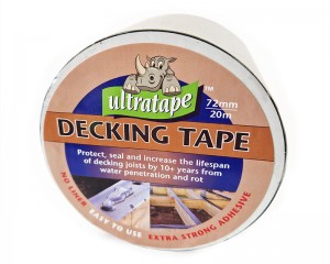 Decking Tape 72mmx20m Roll in Black