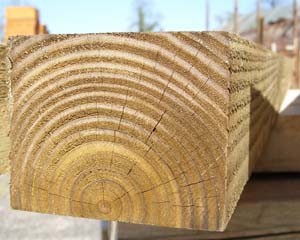 125mm x 100mm Timber Post HC4