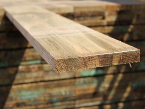 22mm x 150mm 1.83m Timber Gravel Board Pressure Treated Green