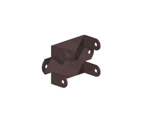 Trellis Clip - Brown 34mm