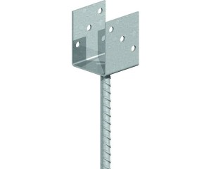 Concrete In U Post Support 100mm