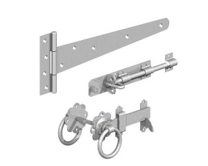 Side Gate Kit (Ring Latch) Galvanised P/P