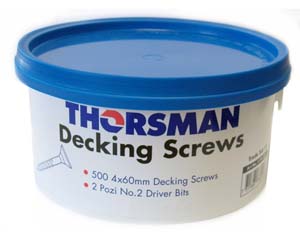 Decking Screws Trade Tubs (500)