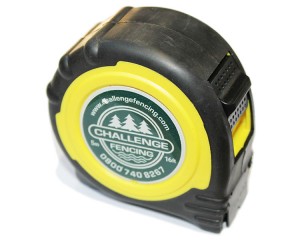 Challenge Logo Retractable Tape - 5mtr