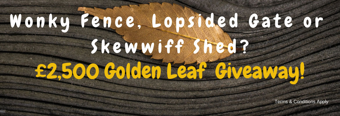 £2,500 Golden Leaf Giveaway at Challenge Fencing