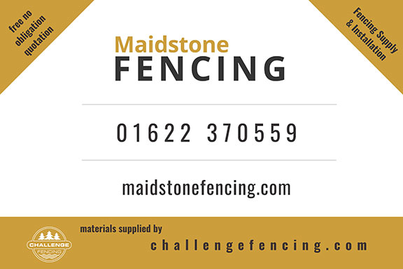 Maidstone Fencing Sign Board