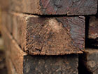 Stack of Railway Sleepers reclaimed