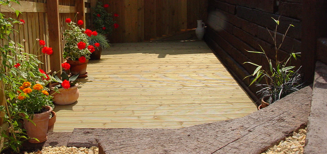 Sleepers Decking and Fencing