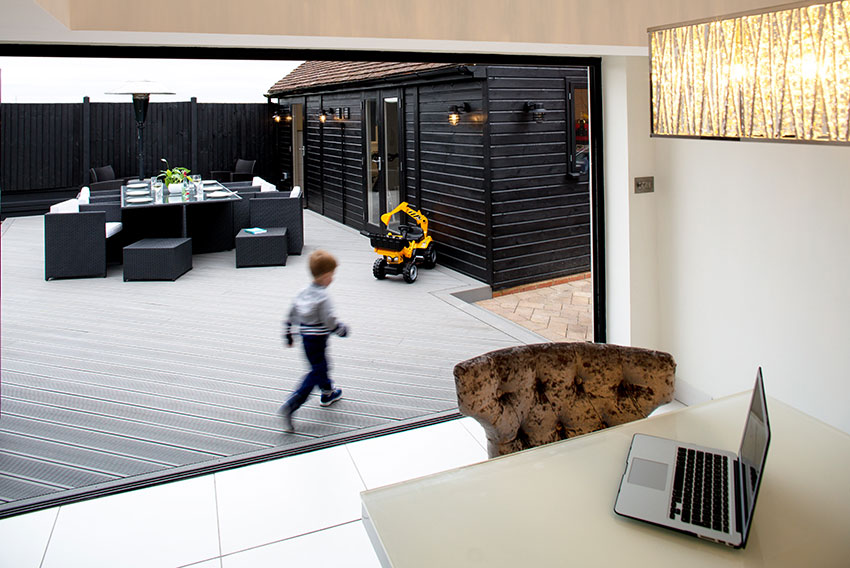 Smartboard decking matt finish