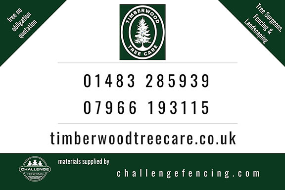 Timberwood Tree Care Sign Board