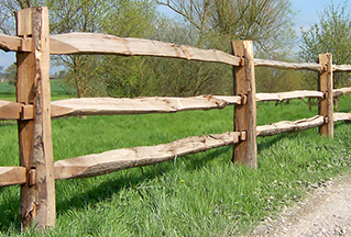 Chestnut Post and Rail