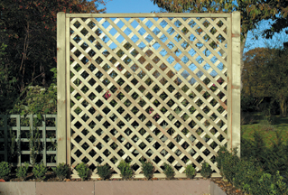 Square Heavy Diamond Lattice Panel