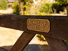 Field gate with Beware of the dog sign